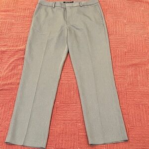 Kenneth Cole W36L32 Light Gray pinstripe Men's Dress Pants